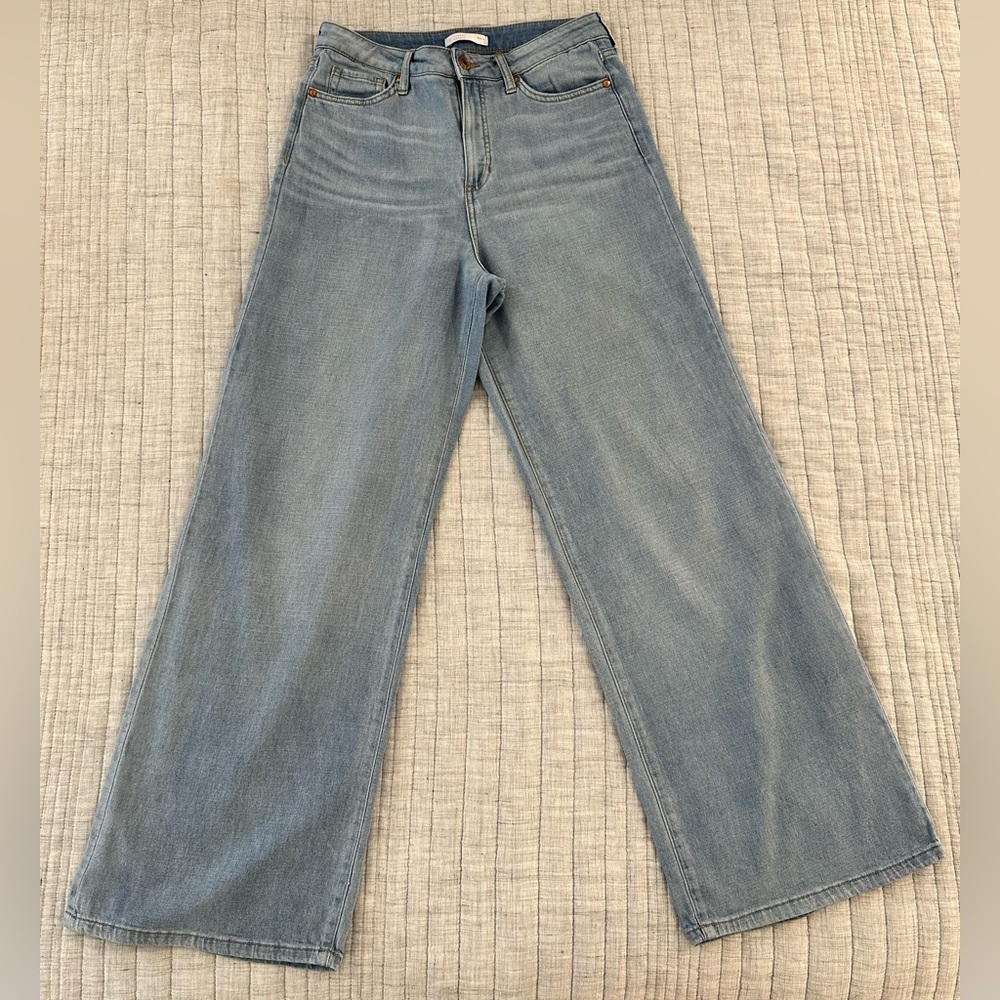 LC Lauren Conrad Light Blue Flare Jeans